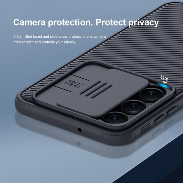 Nillkin Samsung Galaxy S23 Kuori CamShield Pro Musta