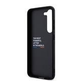 BMW Samsung Galaxy S23 Kuoret Hiilikuitu & Raidoitus Musta