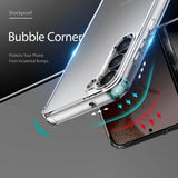 Dux Ducis Samsung Galaxy S23 Kuori Clin-sarjan läpinäkyvä