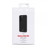 Celly Samsung Galaxy S23 Suojakuori CROMO Musta
