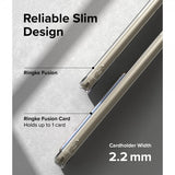 Ringke Samsung Galaxy S23 Kuori Fusion Card Clear