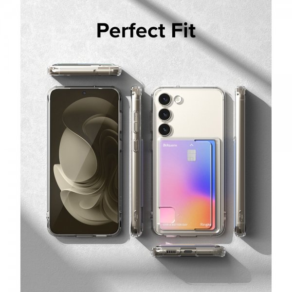Ringke Samsung Galaxy S23 Kuori Fusion Card Clear