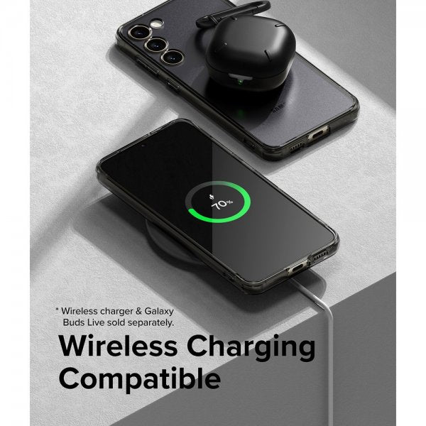 Ringke Samsung Galaxy S23 Suojakuori Fusion Matte Smoke Black