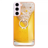 Samsung Galaxy S23 Kuori sormirenkaalla Olutkuvio