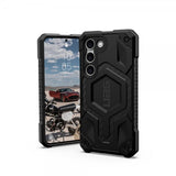 Urban Armor Gear (UAG) Samsung Galaxy S23 Kuori Monarch Pro MagSafe Carbon Fiber Musta