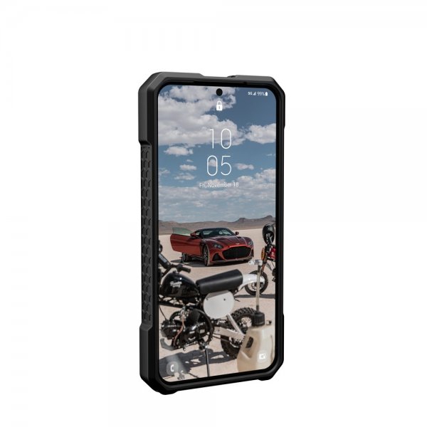 Urban Armor Gear (UAG) Samsung Galaxy S23 Kuori Monarch Pro MagSafe Carbon Fiber Musta