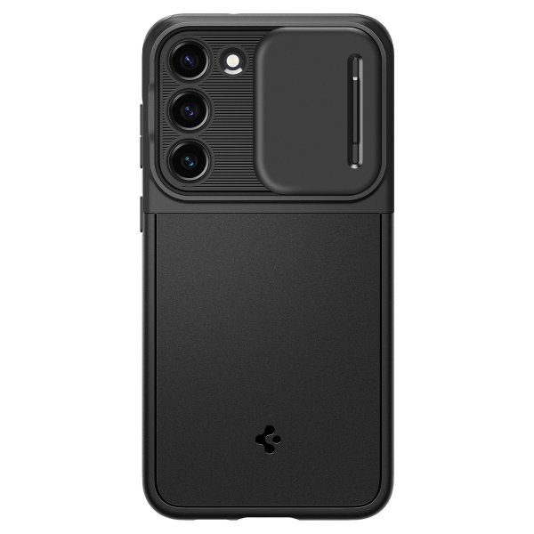 Spigen Samsung Galaxy S23 Kuori Optik Armor Musta