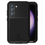 Love Mei Samsung Galaxy S23 Kuori Powerful Case Musta