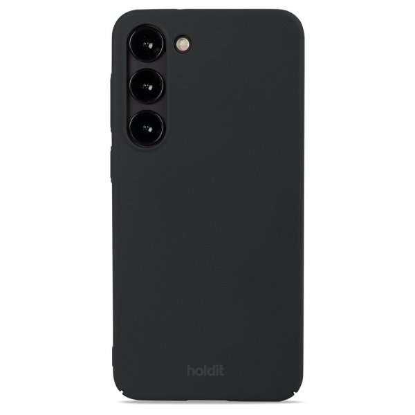 holdit Samsung Galaxy S23 Kuori Slim Case Musta