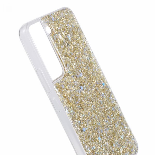Nordic Covers Samsung Galaxy S23 Kuori Sparkle Series Citrine Gold