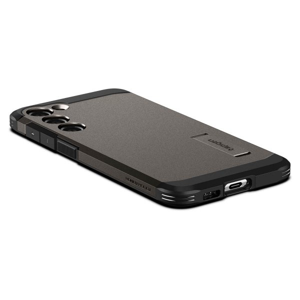 Spigen Samsung Galaxy S23 Suojakuori Tough Armor Gunmetal