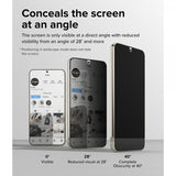 Ringke Samsung Galaxy S23 Näytönsuoja Privacy Glass