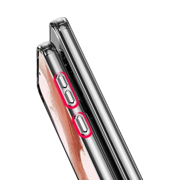 Rvelon Samsung Galaxy S23 Kuori Iskunkestävä Läpinäkyvä