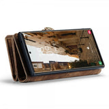 CaseMe Samsung Galaxy S23 Ultra Kotelo 008 Series Irrotettava Kuori Ruskea