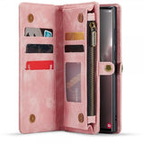 CaseMe Samsung Galaxy S23 Ultra Kotelo 008 Series Irrotettava Kuori Pinkki