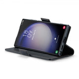CaseMe Samsung Galaxy S23 Ultra Kotelo 023 Series Musta