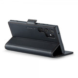 CaseMe Samsung Galaxy S23 Ultra Kotelo 023 Series Musta