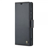 CaseMe Samsung Galaxy S23 Ultra Kotelo 023 Series Musta