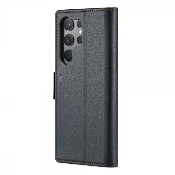 CaseMe Samsung Galaxy S23 Ultra Kotelo 023 Series Musta