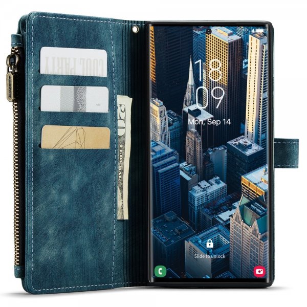 CaseMe Samsung Galaxy S23 Ultra Kotelo C30 Series Petrol