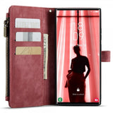 CaseMe Samsung Galaxy S23 Ultra Kotelo C30 -sarja Punainen