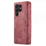 CaseMe Samsung Galaxy S23 Ultra Kotelo C30 -sarja Punainen