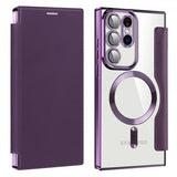 Samsung Galaxy S23 Ultra Kotelo MagSafe Violetti