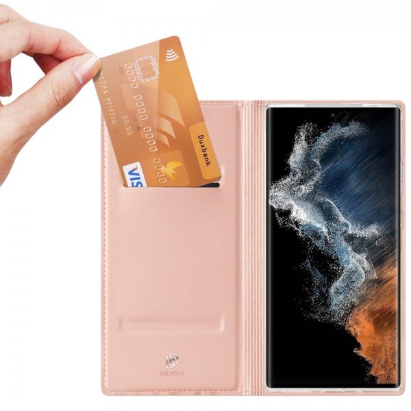 Dux Ducis Samsung Galaxy S23 Ultra Suojakuori Skin Pro Series Ruusukulta