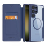 Dux Ducis Samsung Galaxy S23 Ultra Kotelo Skin X Pro Series MagSafe Sininen