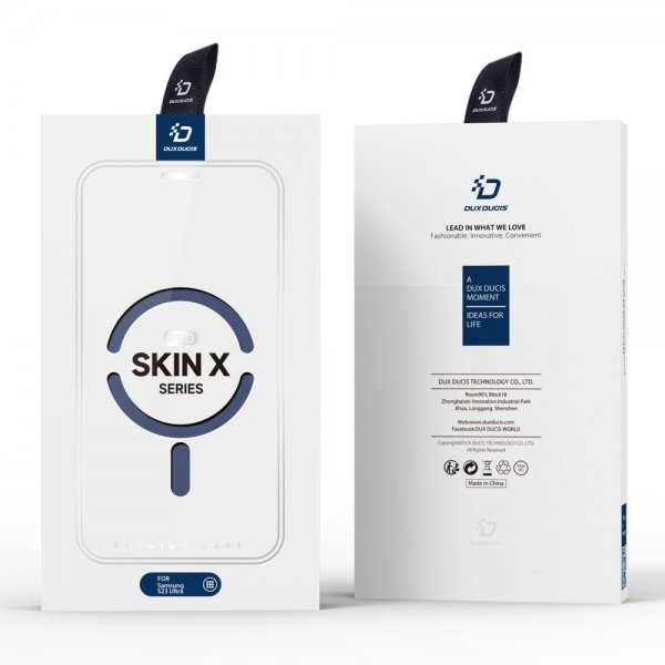 Dux Ducis Samsung Galaxy S23 Ultra Kotelo Skin X Pro Series MagSafe Sininen