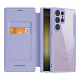 Dux Ducis Samsung Galaxy S23 Ultra -kotelo Skin X Pro Series MagSafe, violetti