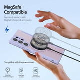 Dux Ducis Samsung Galaxy S23 Ultra -kotelo Skin X Pro Series MagSafe, violetti
