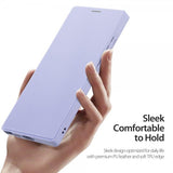 Dux Ducis Samsung Galaxy S23 Ultra -kotelo Skin X Pro Series MagSafe, violetti