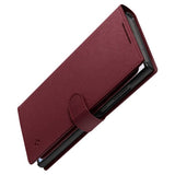 Spigen Samsung Galaxy S23 Ultra Kotelo Wallet S Plus Burgundy