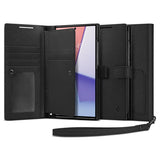 Spigen Samsung Galaxy S23 Ultra Wallet S Plus -kotelo, musta