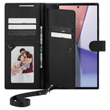 Spigen Samsung Galaxy S23 Ultra Wallet S Plus -kotelo, musta