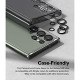 Ringke Samsung Galaxy S23 Ultra Kameran linssinsuojus kehys Musta