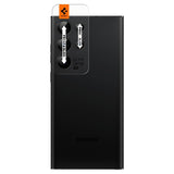 Spigen Samsung Galaxy S23 Ultra Kameran suoja GLAS.tR EZ Fit Optik Pro Musta 2-pakkaus