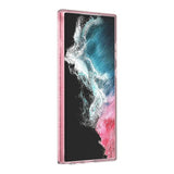 Samsung Galaxy S23 Ultra Glitter MagSafe -kuori Ruusukulta