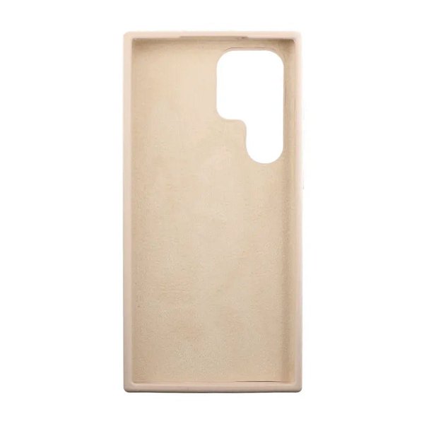 Rvelon Samsung Galaxy S23 Ultra Silikonikuori Beige
