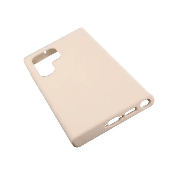 Rvelon Samsung Galaxy S23 Ultra Silikonikuori Beige