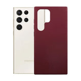 Rvelon Samsung Galaxy S23 Ultra Silikonikuori Punainen
