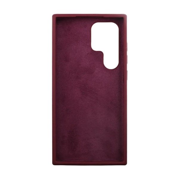 Rvelon Samsung Galaxy S23 Ultra Silikonikuori Punainen
