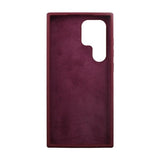 Rvelon Samsung Galaxy S23 Ultra Silikonikuori Punainen