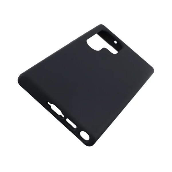 Rvelon Samsung Galaxy S23 Ultra Silikonikuori Musta