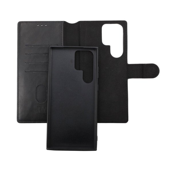 Rvelon Samsung Galaxy S23 Ultra Kotelo Magneettinen Irrotettava Kuori Musta