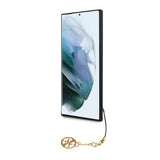 Guess Samsung Galaxy S23 Ultra Kuori 4G Charms Harmaa