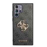 Guess Samsung Galaxy S23 Ultra Kuori 4G Logo Harmaa