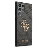 Guess Samsung Galaxy S23 Ultra Kuori 4G Logo Harmaa