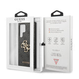Guess Samsung Galaxy S23 Ultra Kuori 4G Logo Harmaa